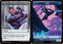 Emblem - Kaito, Cunning Infiltrator (24) // Ninja (12) Token